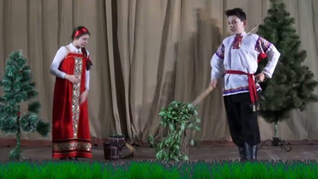 пос. Веселый, МБОУ ВСОШ №2, русская культура, сказка "МОРОЗКО" смотреть онлайн
