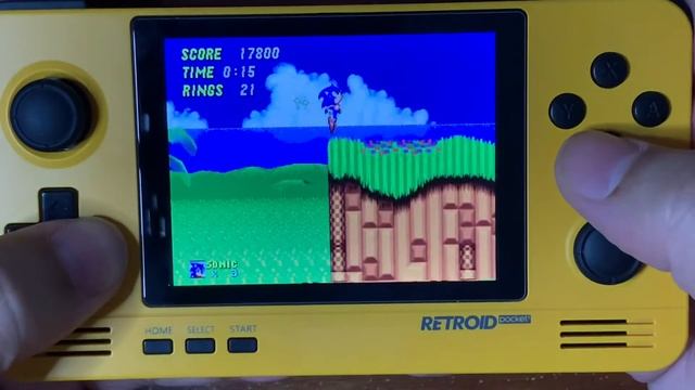 Retroid Pocket 2 - Sonic the Hedgehog 2 for the Sega Genesis (RetroArch / Genesis Plus GX Core) смотреть онлайн