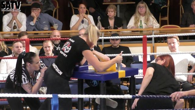 CAROLINA PETTERSSON VS ERIKA BENGTSSON LEFT HAND SUPERMATCH