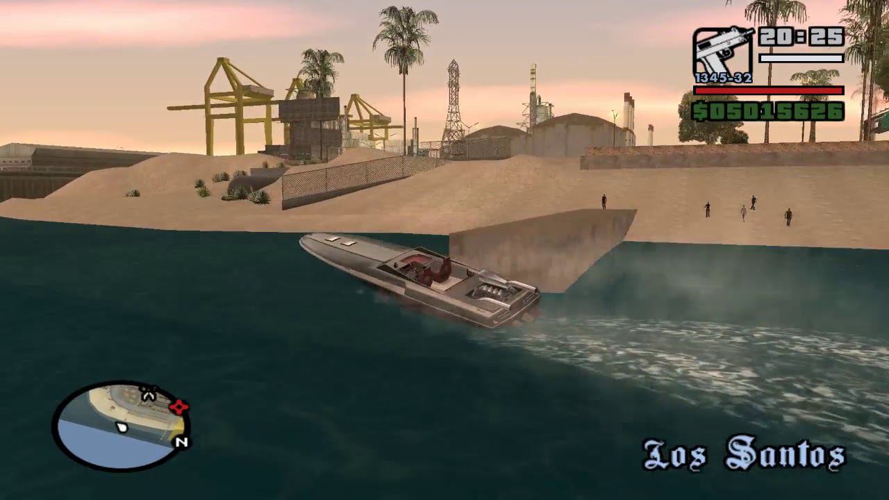GTA San Andreas - Лодка