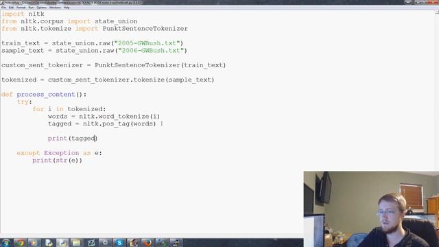 Part of Speech Tagging Natural Language Processing With Python and NLTK p 4 смотреть онлайн