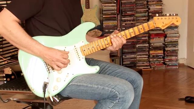 2013 Fender Custom Shop 60's Stratocaster, relic, surf green, Part2 смотреть онлайн