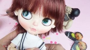 Дешевый КАСТОМ куклы БЛАЙЗ с Алиэкспресс | ООАК Blythe