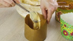 Пасхальный кулич БЕЗ дрожжей (быстрый рецепт). Получится у Всех 100%! Ленивый кулич