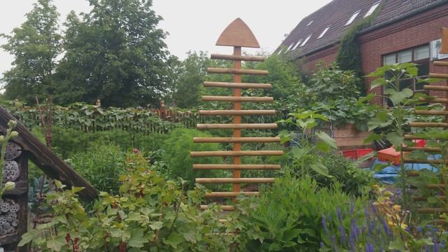 Коттеджный сад Bauerngarten в Берлине./Мои прогулки по Германии! смотреть онлайн