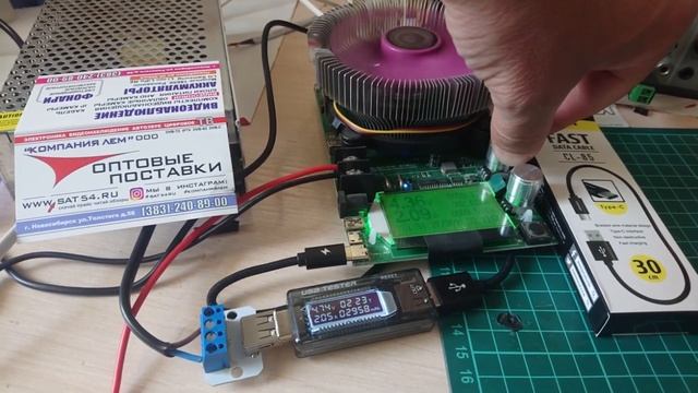 Тест USB кабелей на общее внутреннее сопротивление. Видео сюжет к статье на сайте www.sat54.ru смотреть онлайн