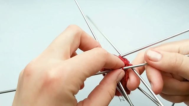 Мягкое сердечко спицами/ Вязаная валентинка своими руками - Мастер-класс Часть2 смотреть онлайн