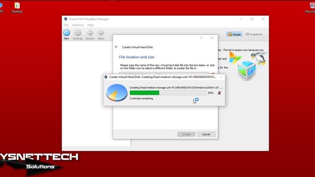 How to Create a New Virtual Machine on Oracle VM VirtualBox | SYSNETTECH Solutions смотреть онлайн