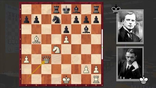 Alekhine Makes A Queen Sacrifice, His Opponent Strikes Back смотреть онлайн