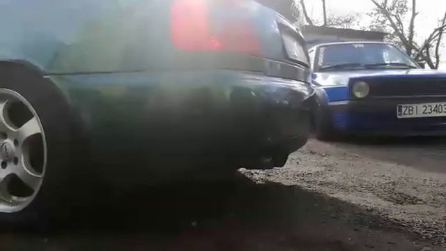 Audi 2.8 v6 przelot + końcowy mk5 GTI смотреть онлайн