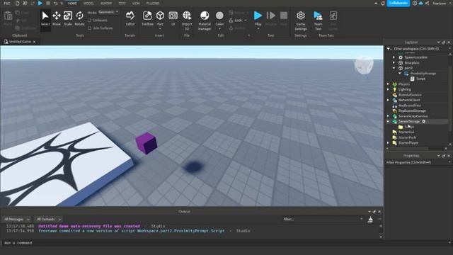 Roblox Studio как вызвать screen guee при активации proximityprompt, как выдать деньги смотреть онлайн