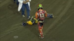 Спидвей Гран При Польша падение Артема Лагуты