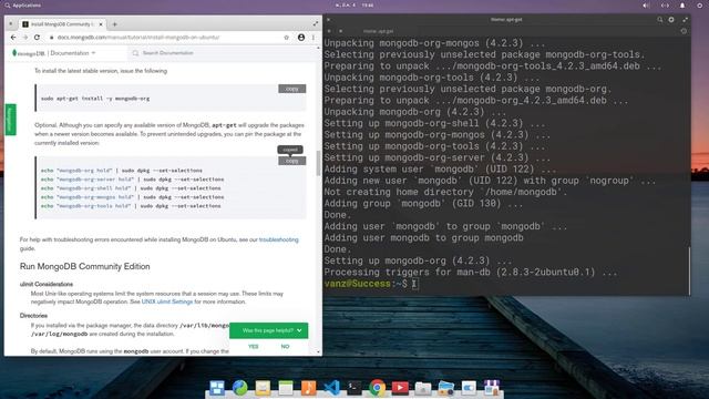 How To Install MongoDB on Elementary OS 5.1 (Ubuntu 18.04 LTS) (TH) смотреть онлайн