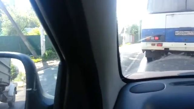 Выезд в город до установки шлагбаумов ЖК-Девяткино смотреть онлайн