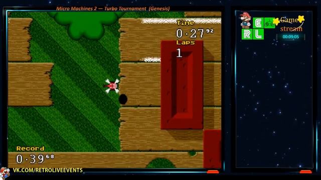 SPEEDRUN.COM - 15 track - Micro Machines 2 -Turbo Tournament - Bricks N Trees - 3 laps - 00.00.38.5 смотреть онлайн