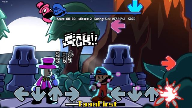 Friday Night Funkin' VS Wii Party Funkin' - (FNF Mod Showcase/Hard & Crazy SpeedRun) смотреть онлайн