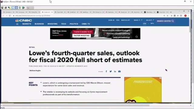 February 26th, The Morning Market Kickoff with Tommy O'Brien on TFNN - 2020 смотреть онлайн