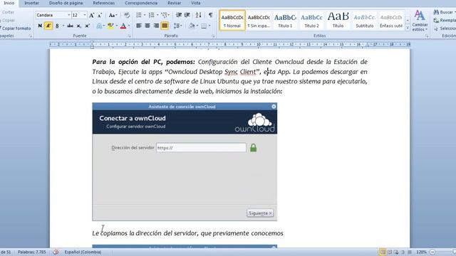 parte 7 instalación owncloud en linux ubuntu practica 1 ing de telecomunicaciones смотреть онлайн