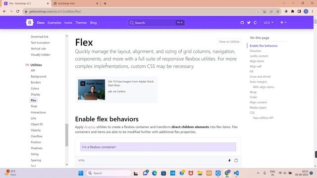 Bootstrap utilities display flex and grid | Bootstrap tutorials in Hindi | #webdevelopment смотреть онлайн
