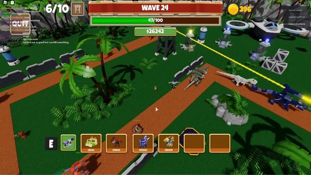 USING MY MECHA BLASTER GUN!!! | DINO TOWER DEFENSE - WORLD DEFENDERS смотреть онлайн
