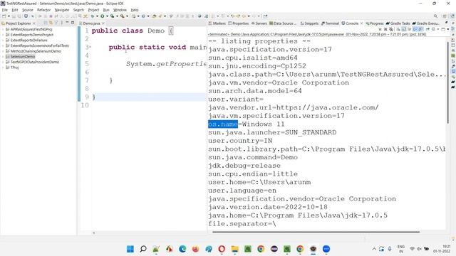 Retrieving Operating System Name, Java Version and User Name for Selenium Reports смотреть онлайн