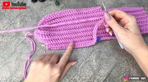 Два мотка пряжи и быстрая шапка-ушанка ваша. Шапка крючком за пару часов