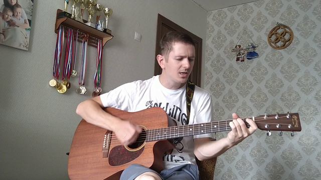 Звери - Говори кавер на гитаре смотреть онлайн