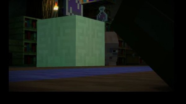 Minecraft story mode глава 1 начало