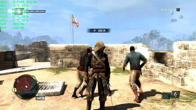 Assassin's Creed Black Flag - i3 4170 - R7 370 - Ultra - 1080p смотреть онлайн