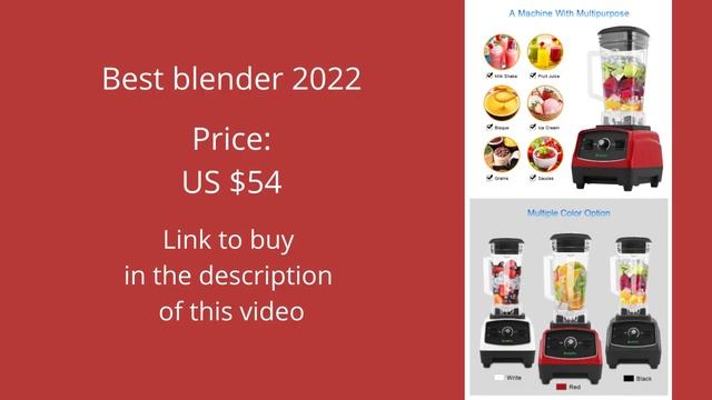 Best blender 2022 смотреть онлайн