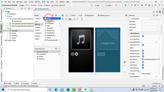 Reproductor de Audio Android Studio смотреть онлайн