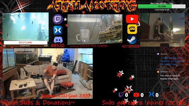 ~Wandering Twitch EP8~$30 !Raffle !Points Follows Subs & Bits 4 Bong Rips! смотреть онлайн