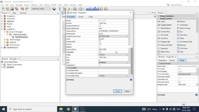 How to center a JFrame on screen in netbeans java смотреть онлайн