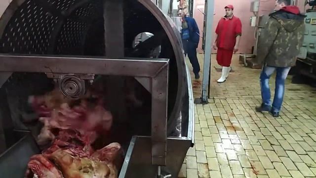 Установка (барабан) для мойки субпродуктов ООО "ЭкспансИнвест" смотреть онлайн