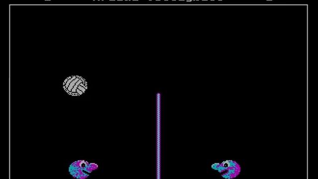 Arcade Volleyball (DOS) смотреть онлайн