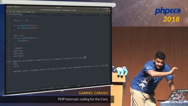 Gabriel Caruso: Contributing to PHP's Core – phpCE 2018 смотреть онлайн