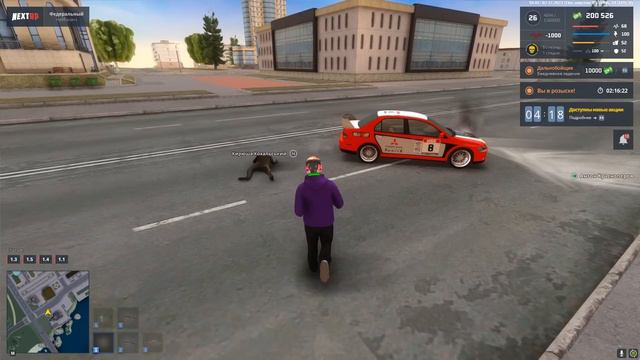 НЕАДЕКВАТ ЗА РУЛЕМ ДРИФТ ЛАНСЕРА НАПАДАЕТ НА ППС И УСТРАИВАЕТ ПОГОНИ В NEXTRP! смотреть онлайн