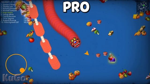 NOOB vs PRO vs HACKER - Worms Zone .io смотреть онлайн