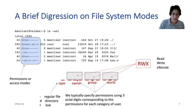 File System API (system calls) смотреть онлайн