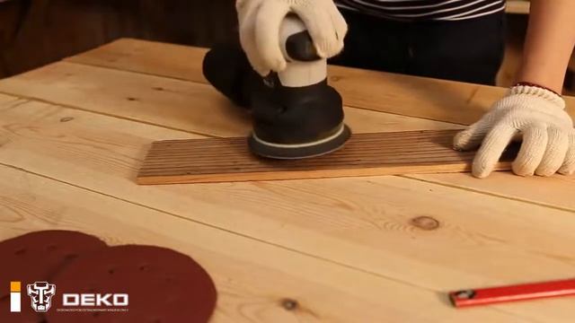 Орбитальная шлифовальная машина DEKO DKSD28Q1 280 Вт смотреть онлайн