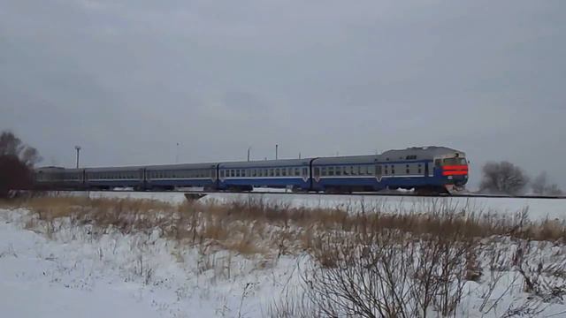 ДР1А-314 на перегоне Минойты-Лида смотреть онлайн