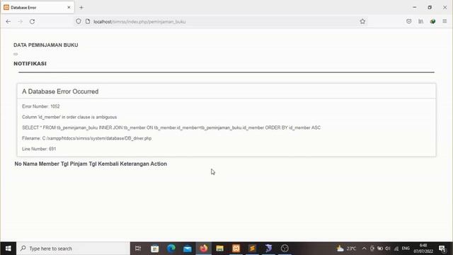 Fix error coding "column is ambiguous" смотреть онлайн