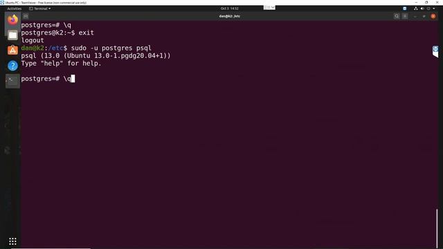 UbuntuにPostgresをコマンドラインからインストールする方法。基本操作。 смотреть онлайн