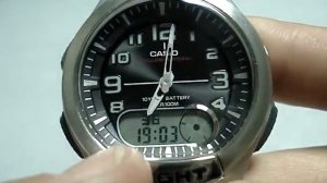 Настройка Casio AQ-180WD