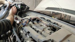 Замена радиатора печки Мерседес Спринтер CDI Replacing the radiator of theMercedesSprinterCDI stove