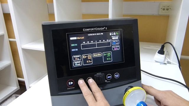 Откашливатель Comfort Cough II обзор - режимы откашливания и перкуссионера. смотреть онлайн