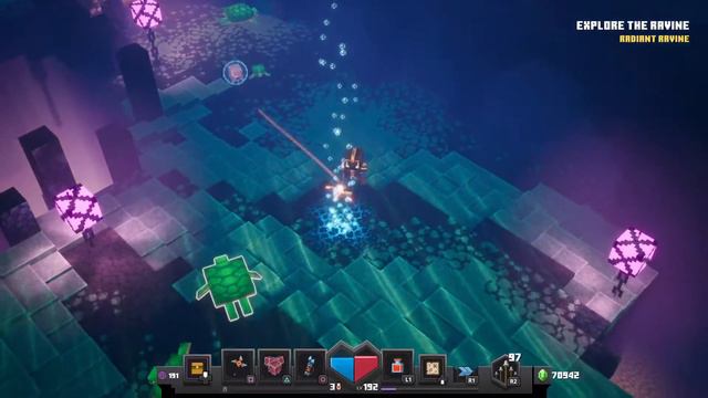 Minecraft Dungeons Hidden Depths Pt 1 смотреть онлайн