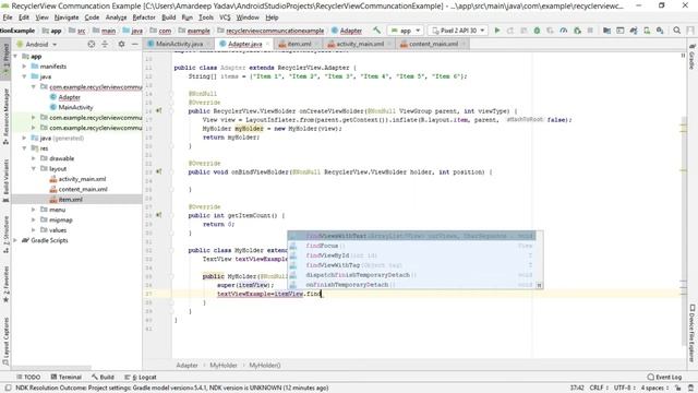 Recyclerview onclick using interface [Hindi] | Android Complete Recyclerview Tutorials смотреть онлайн