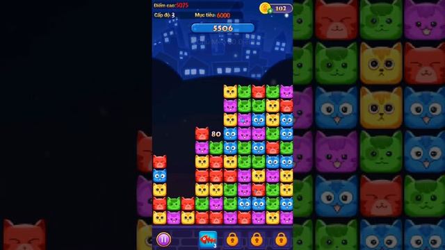 Pop Cats #15 | Android/IOS Gameplay Walkthrough | Block Puzzle Gameplays #Short смотреть онлайн