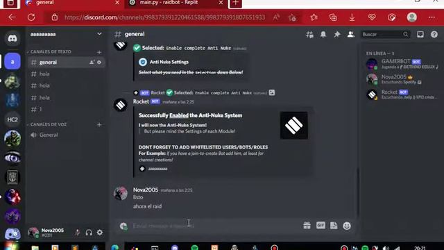 Bot de discord anti raid смотреть онлайн